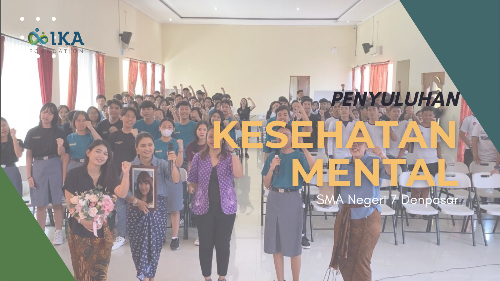 Laporan Kegiatan: Penyuluhan Kesehatan Mental SMAN 7 Denpasar, 6 September 2024