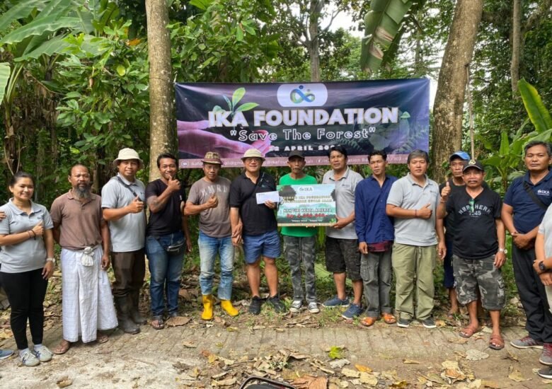 Save The Forest oleh IKA Foundation dan KTH Giri Kerta Amerta Bumbungan Desa Yehembang