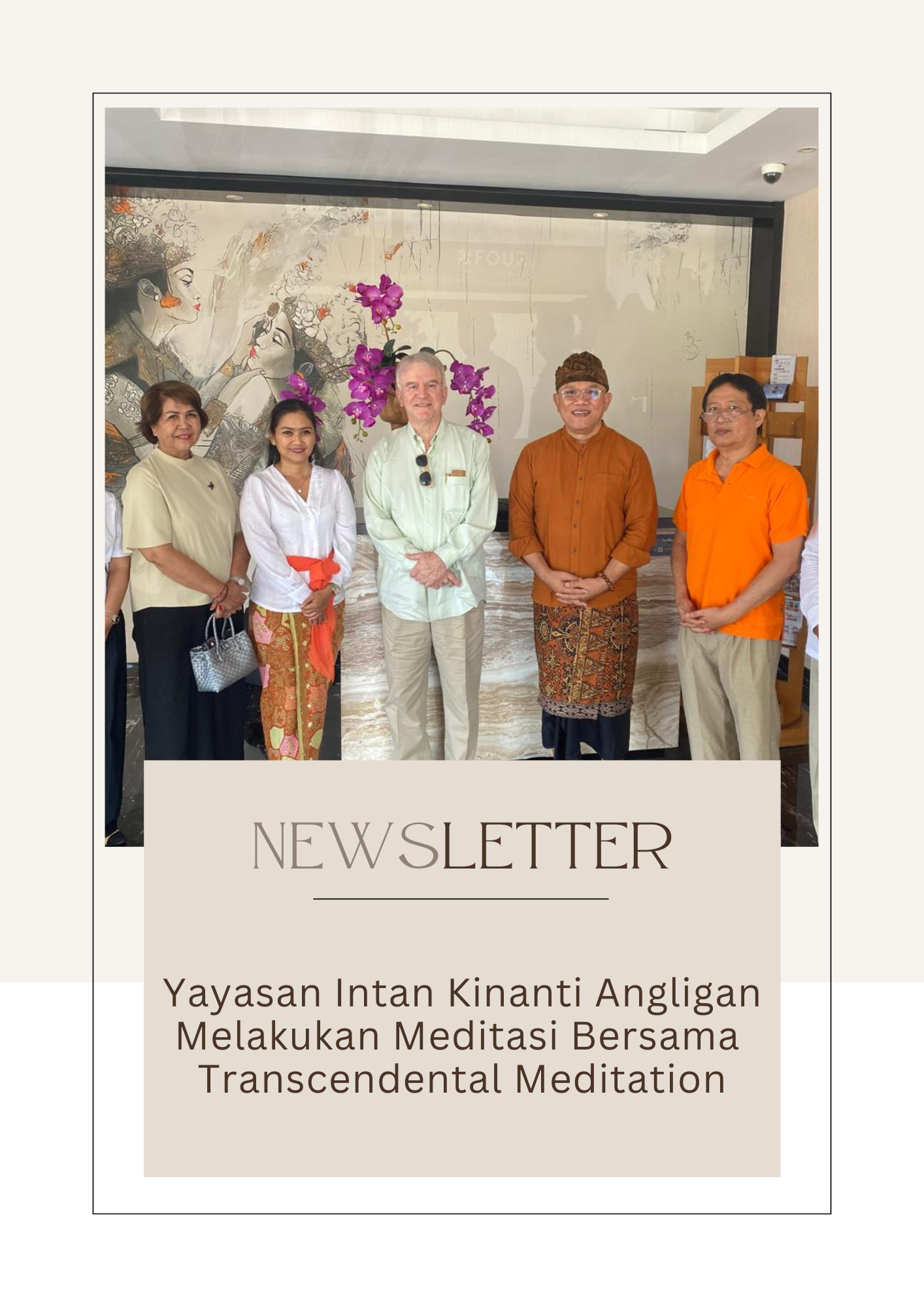 Newsletter IKA: 12 Agustus 2024, Transcendental Meditation